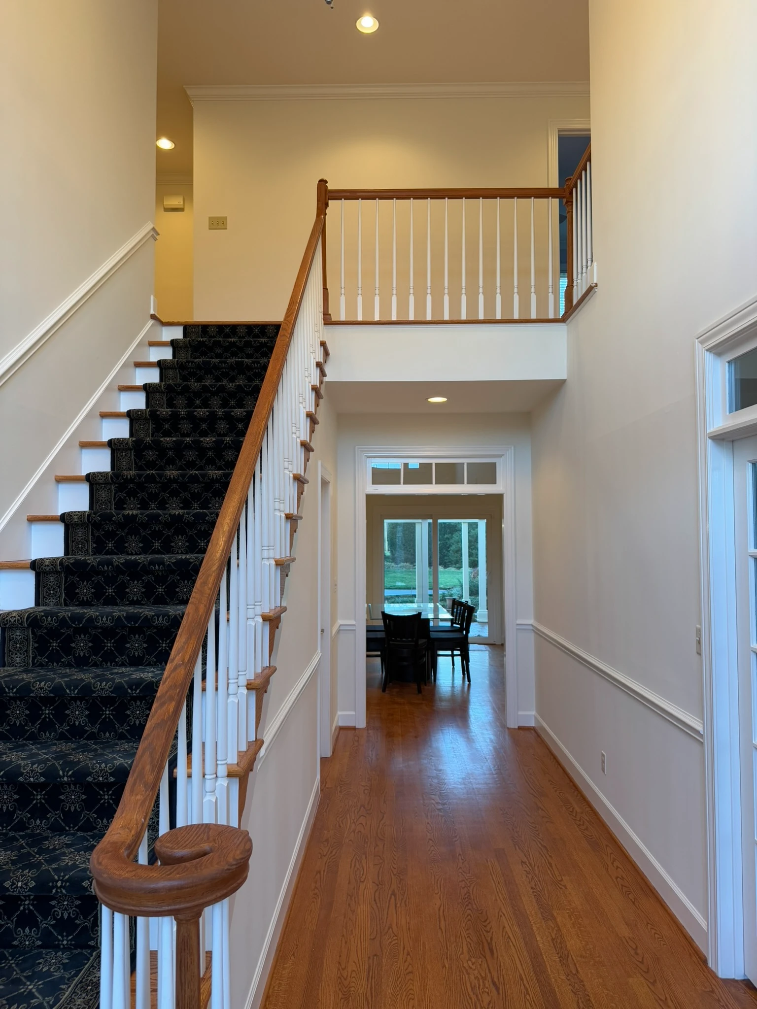 interior painting home staircase