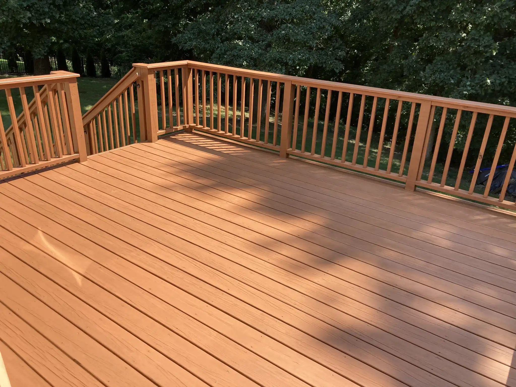 deck staining